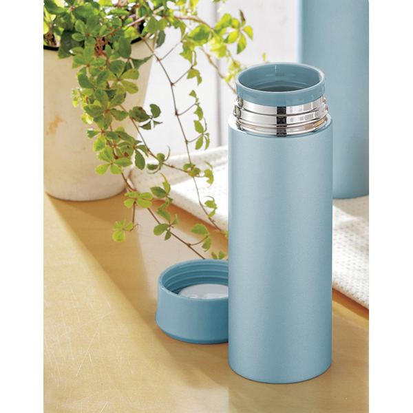 真空スリムマグボトル300ml　ブルー